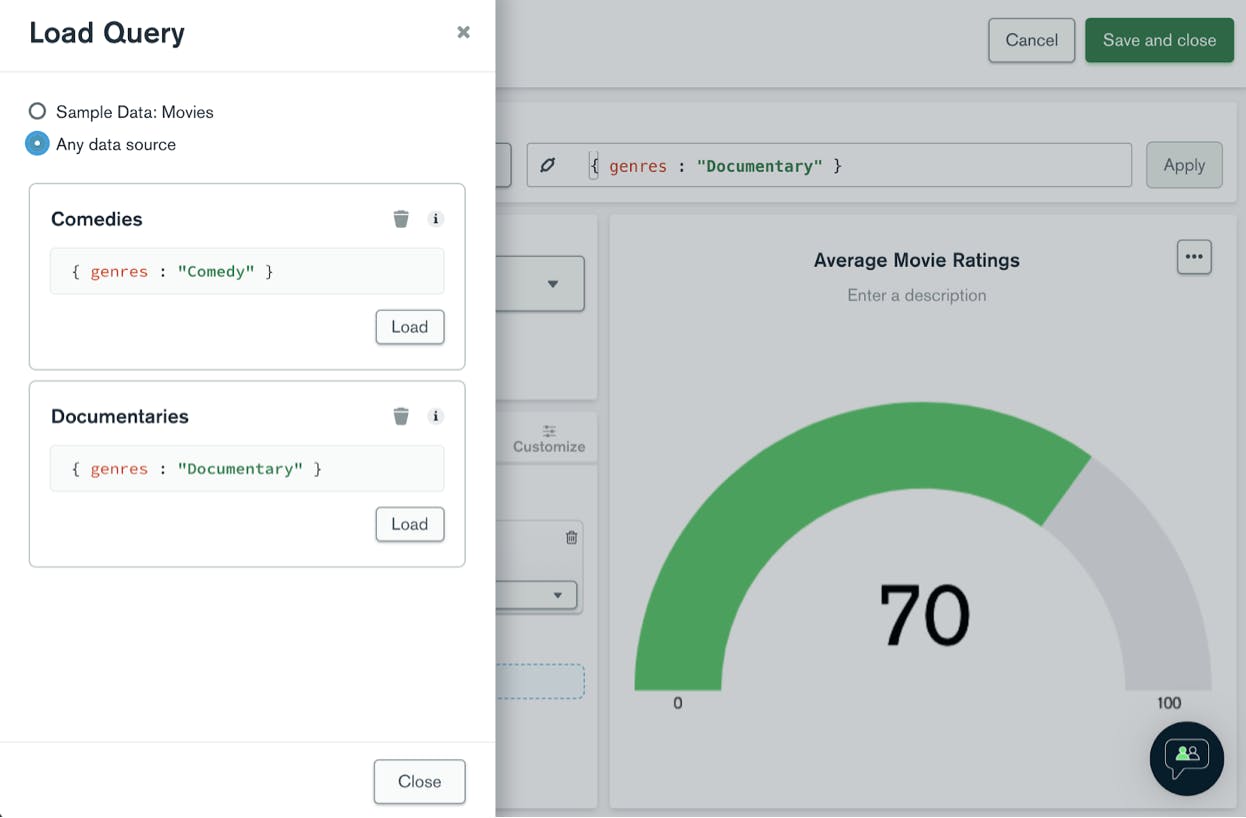 Speed Up Your Workflow with Query Library in Atlas Charts MongoDB Blog